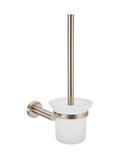 Round Toilet Brush & Holder - Champagne - MTO01-R-CH
