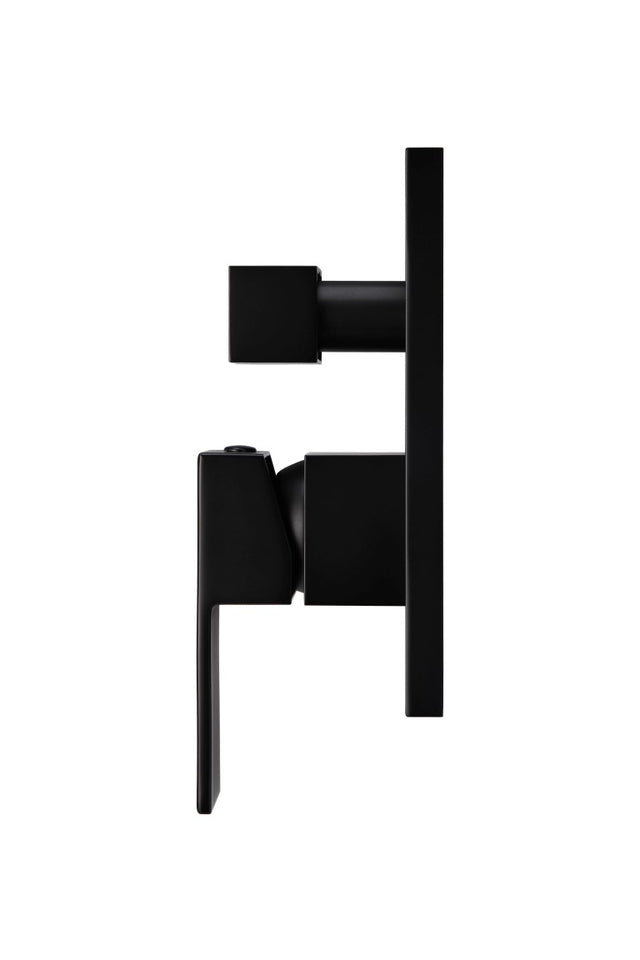 Square Diverter Mixer - Matte Black (SKU: MW02) by Meir