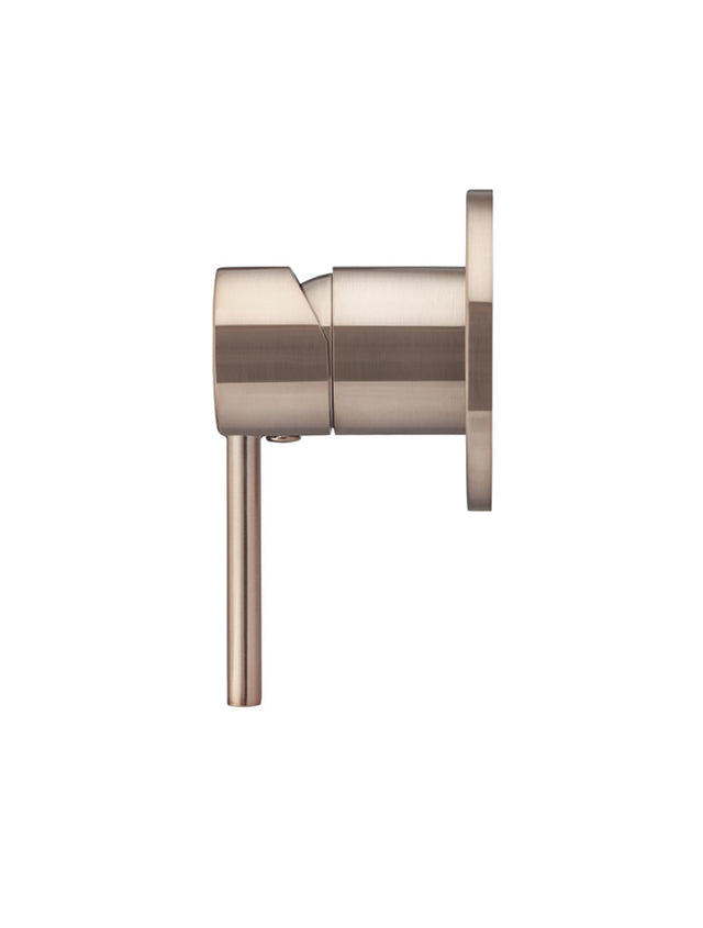 Round Wall Mixer - Champagne (SKU: MW03-CH) by Meir