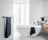 Round Guest Towel Rail - Shadow Gunmetal - MR05-R-PVDGM