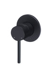 Round Wall Mixer - Matte Black - MW03