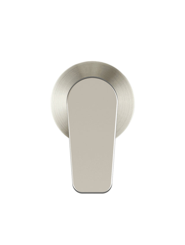 Round Paddle Wall Mixer - PVD Brushed Nickel (SKU: MW03PD-PVDBN) by Meir