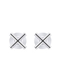 Round Cross Handle Jumper Valve Wall Top Assemblies - Polished Chrome - MW08JL-C