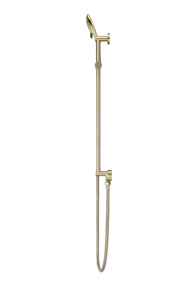 Round Three Function Hand Shower on Rail Column - Default Title (SKU: MZ0402-PVDBB) by Meir