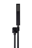 Square Shower on Bracket - Matte Black - MZ05