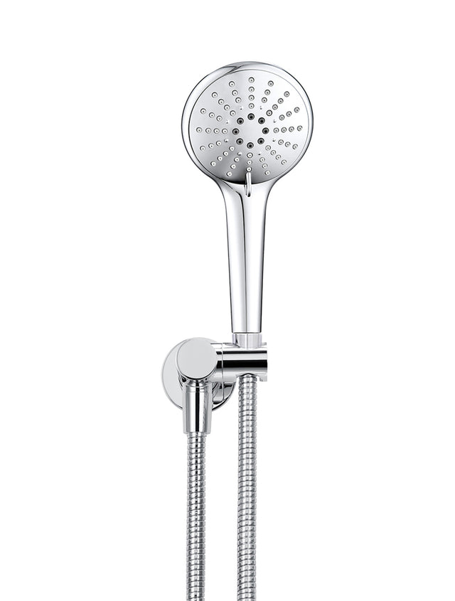 Round Hand Shower on Swivel Bracket - Polished Chrome (SKU: MZ06-C) by Meir