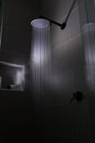 Round Wall Shower Arm 400mm - Matte Black - MA02-400