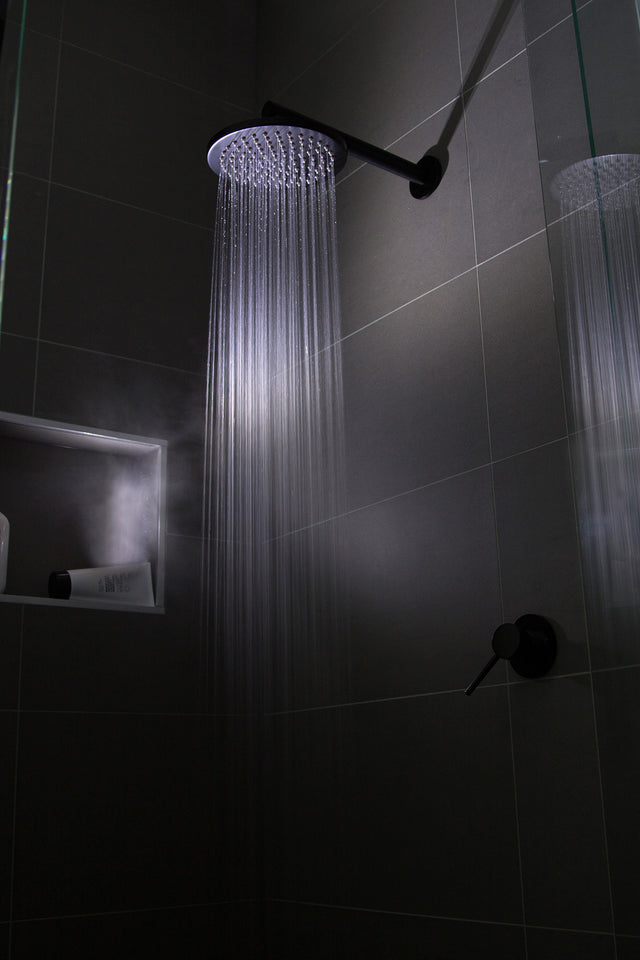 Round Wall Shower Arm 400mm - Default Title (SKU: MA02-400) by Meir