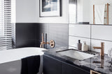 Round Pinless Basin Mixer - Champagne - MB02PN-CH