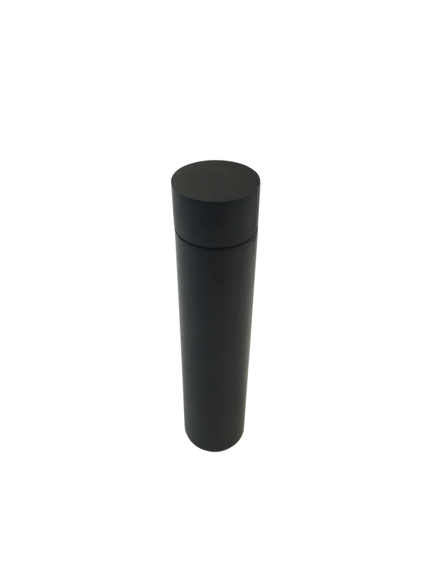 Round Door Stop - Matte Black (SKU: MDS02) by Meir