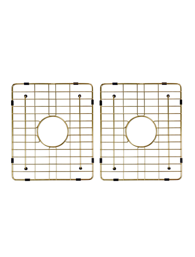 Lavello Protection Grid for MKSP-D1160440D (2pcs) - Brushed Bronze Gold (SKU: GRID-06-BB) by Meir
