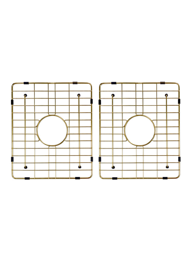 Lavello Protection Grid for MKSP-D1160440D (2pcs) - Brushed Bronze Gold (SKU: GRID-06-BB) by Meir