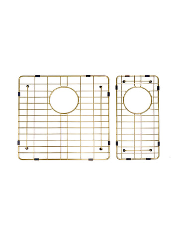 Lavello Protection Grid for MKSP-D670440 (2pcs) - Brushed Bronze Gold