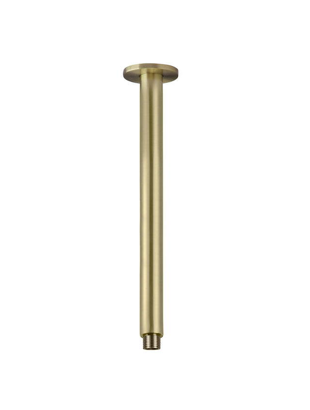 Round Ceiling Shower Arm 300mm Gold - PVD Tiger Bronze (SKU: MA07-300-PVDBB) by Meir