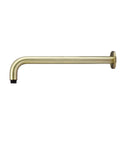 Round Wall Shower Curved Arm 400mm - PVD Tiger Bronze - MA09-400-PVDBB