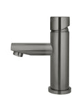 Round Pinless Basin Mixer - Shadow Gunmetal - MB02PN-PVDGM
