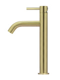 Piccola Tall Basin Mixer Tap with 130mm Spout - PVD Tiger Bronze - MB03XL.01-PVDBB