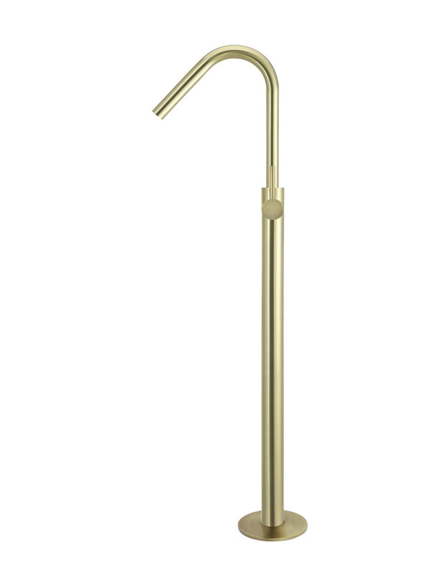 Round Freestanding Bath Spout and Hand Shower - Default Title (SKU: MB09-PVDBB) by Meir