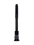 Round Gooseneck Kitchen Mixer Tap with Pinless Handle - Matte Black - MK03PN