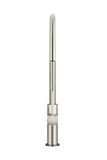 Round Piccola Pull Out Kitchen Mixer Tap - PVD Brushed Nickel - MK17-PVDBN