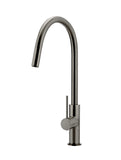 Round Piccola Pull Out Kitchen Mixer Tap - Shadow Gunmetal - MK17-PVDGM