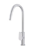 Round Paddle Piccola Pull Out Kitchen Mixer Tap - Polished Chrome - MK17PD-C