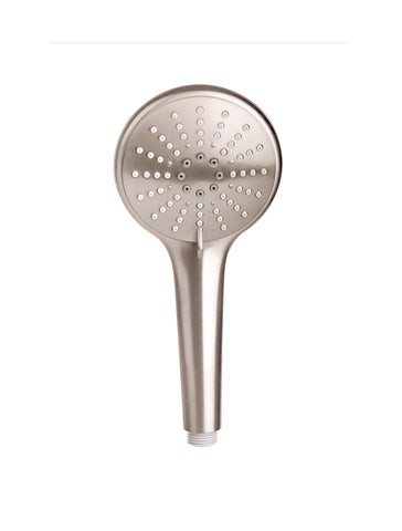 Round Hand Shower Three-Function - Champagne