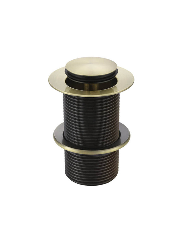 Basin Pop Up Waste 32mm - No Overflow / Unslotted - PVD Tiger Bronze (SKU: MP04-B-PVDBB) by Meir