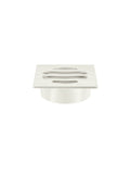 Square Floor Grate Shower Drain 50mm outlet - PVD Brushed Nickel - MP06-50-PVDBN
