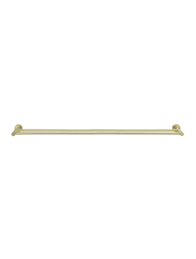 Round Double Towel Rail 900mm - PVD Tiger Bronze (SKU: MR01-R90-PVDBB) by Meir