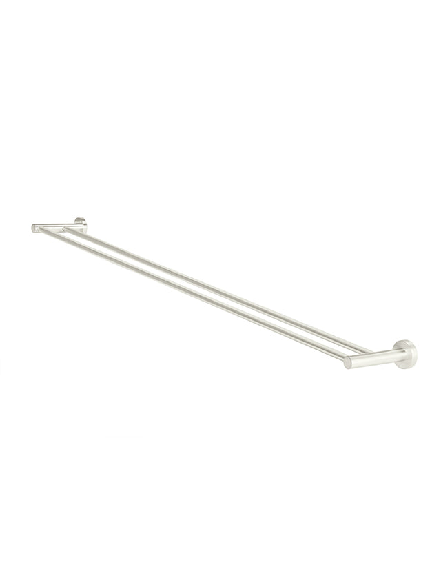 Round Double Towel Rail 900mm - Default Title (SKU: MR01-R90-PVDBN) by Meir