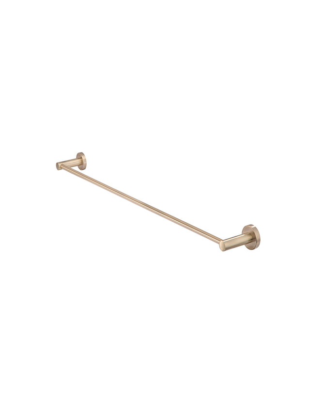 Round Single Towel Rail 600mm - Champagne (SKU: MR01-SR60-CH) by Meir