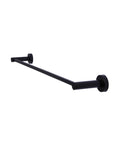 Round Single Towel Rail 600mm - Matte Black - MR01-SR60