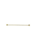 Round Single Towel Rail 600mm - PVD Tiger Bronze - MR01-SR60-PVDBB