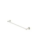 Round Single Towel Rail 600mm - PVD Brushed Nickel - MR01-SR60-PVDBN