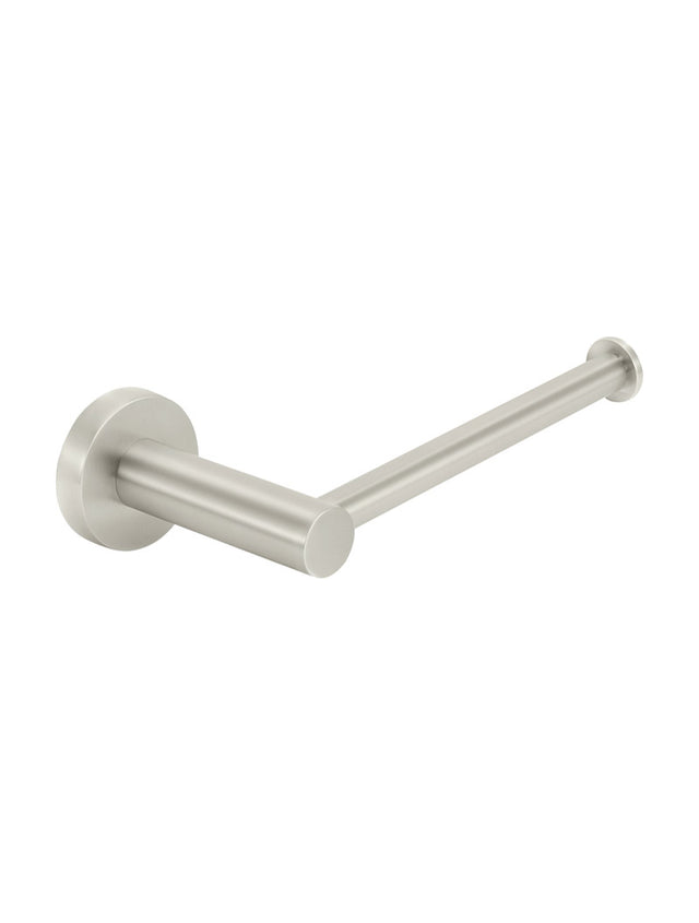 Round Toilet Roll Holder - PVD Brushed Nickel (SKU: MR02-R-PVDBN) by Meir