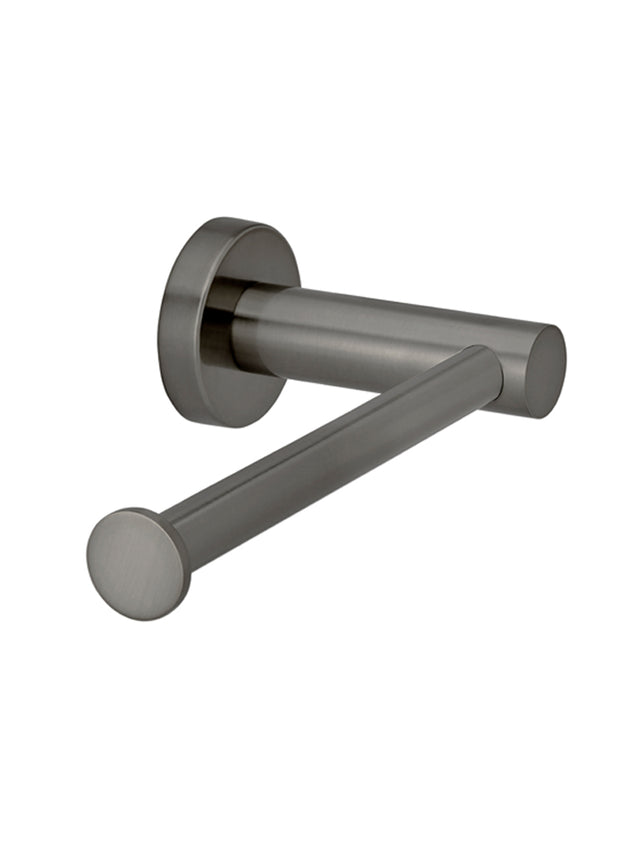 Round Toilet Roll Holder - Shadow Gunmetal (SKU: MR02-R-PVDGM) by Meir