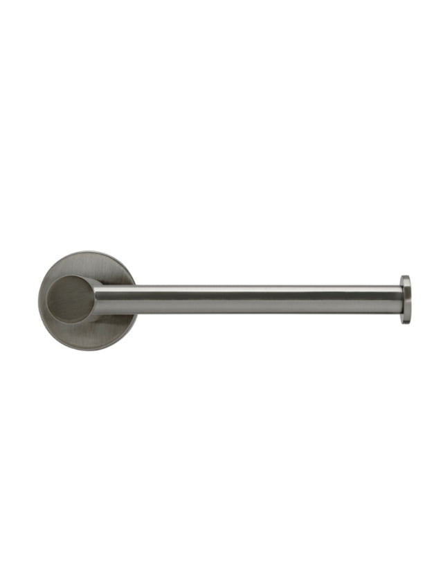 Round Toilet Roll Holder - Shadow Gunmetal (SKU: MR02-R-PVDGM) by Meir