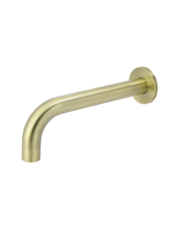 Universal Round Curved Spout - PVD Tiger Bronze