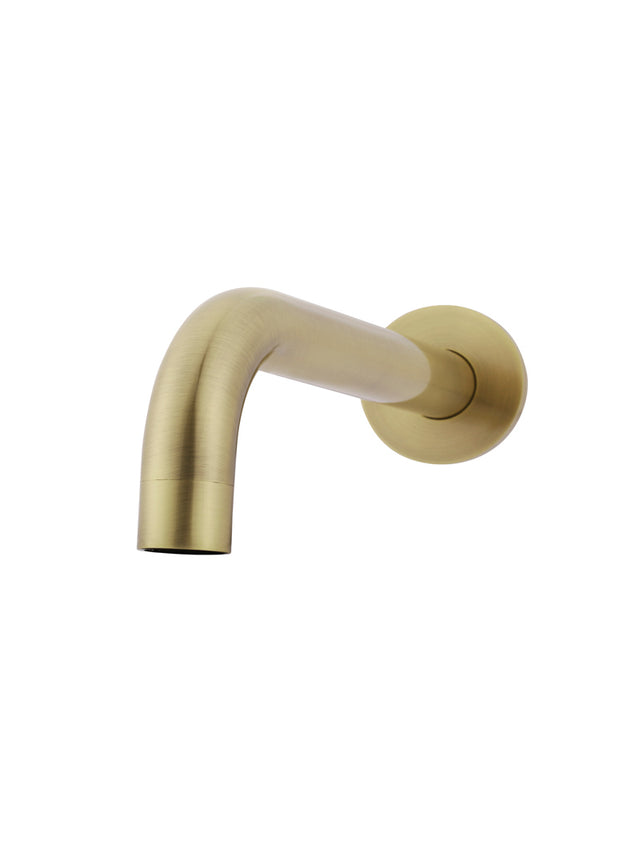 Universal Round Curved Spout - PVD Tiger Bronze (SKU: MS05-PVDBB) by Meir