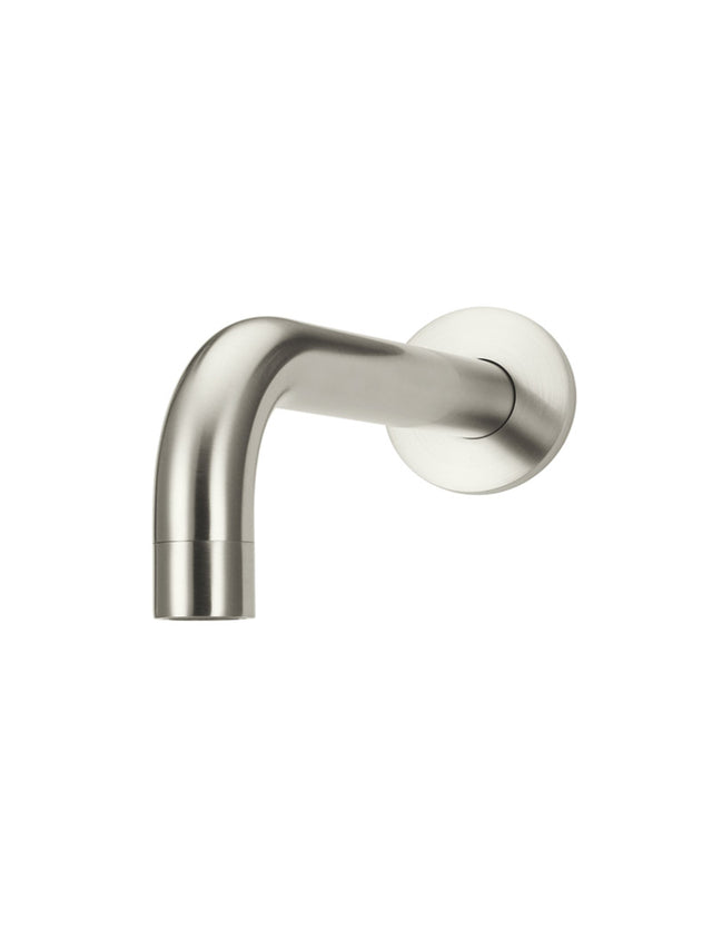 Universal Round Curved Spout - PVD Brushed Nickel (SKU: MS05-PVDBN) by Meir