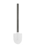 Round Toilet Brush & Holder - Shadow Gunmetal - MTO01-R-PVDGM