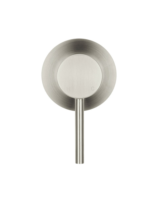 Round Wall Mixer - PVD Brushed Nickel (SKU: MW03-PVDBN) by Meir