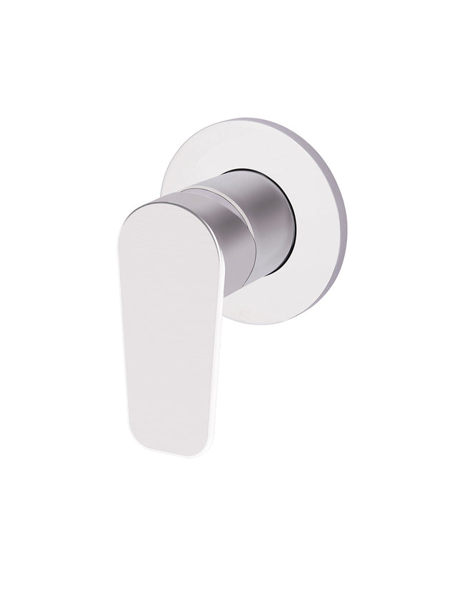 Round Paddle Wall Mixer - Polished Chrome (SKU: MW03PD-C) by Meir