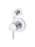 Round Diverter Mixer - Polished Chrome - MW07TS-C