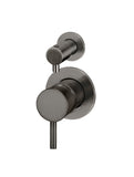 Round Diverter Mixer - Shadow Gunmetal - MW07TS-PVDGM