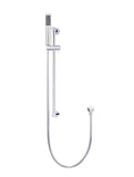 Round Hand Shower on Rail Column - Polished Chrome - MZ0402-R-C