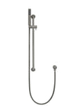 Round Hand Shower on Rail Column - Shadow Gunmetal - MZ0402-R-PVDGM