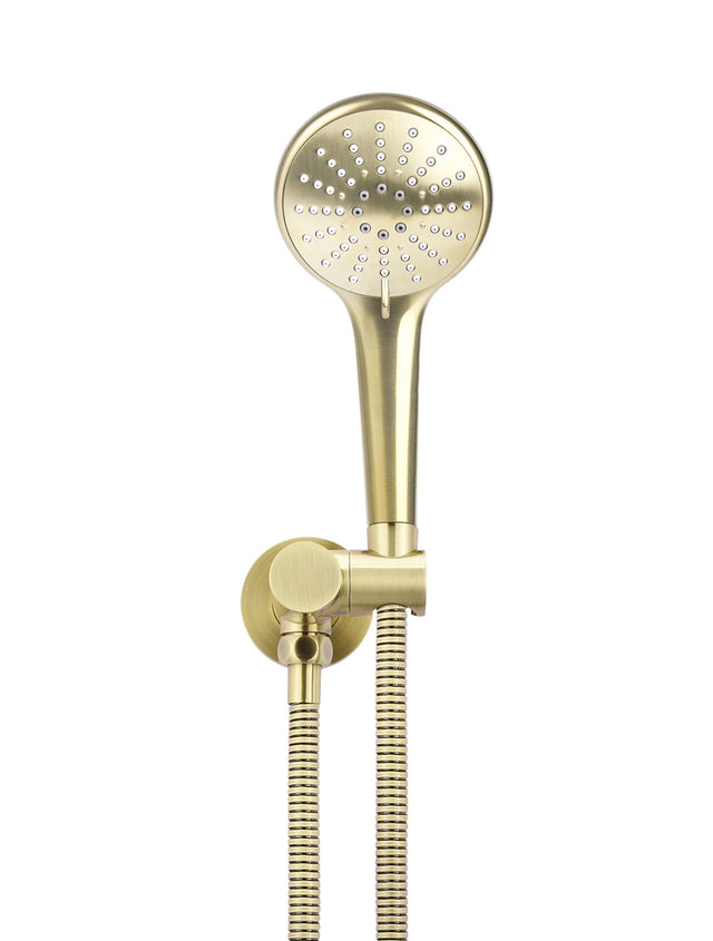 Round Hand Shower on Swivel Bracket - PVD - PVD Tiger Bronze (SKU: MZ06-PVDBB) by Meir