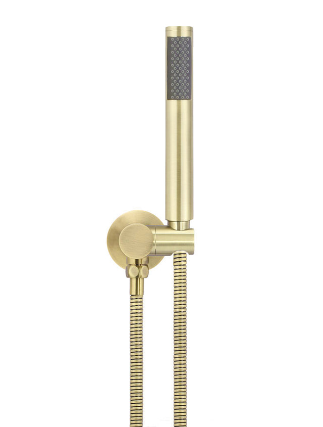 Round Shower on Bracket - PVD Tiger Bronze (SKU: MZ06-R-PVDBB) by Meir